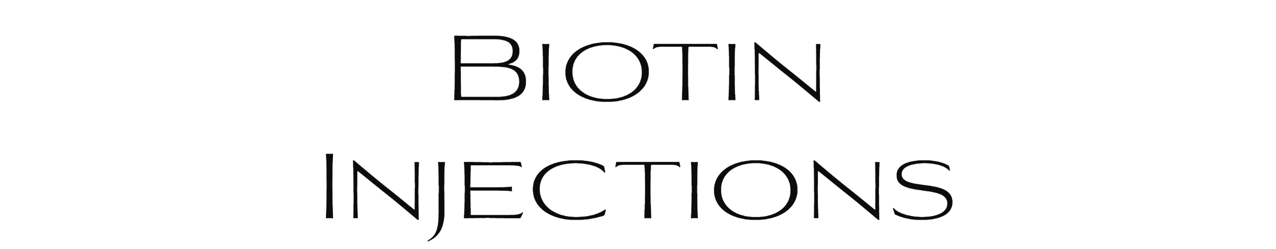 Biotin Injections
